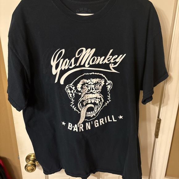 Gas Monkey Bar & Grill Garage Black T-Shirt - Picture 1 of 3